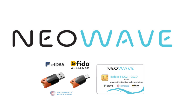 NEOWAVE et AET Europe élargissent leur gamme FIDO2 + QSCD