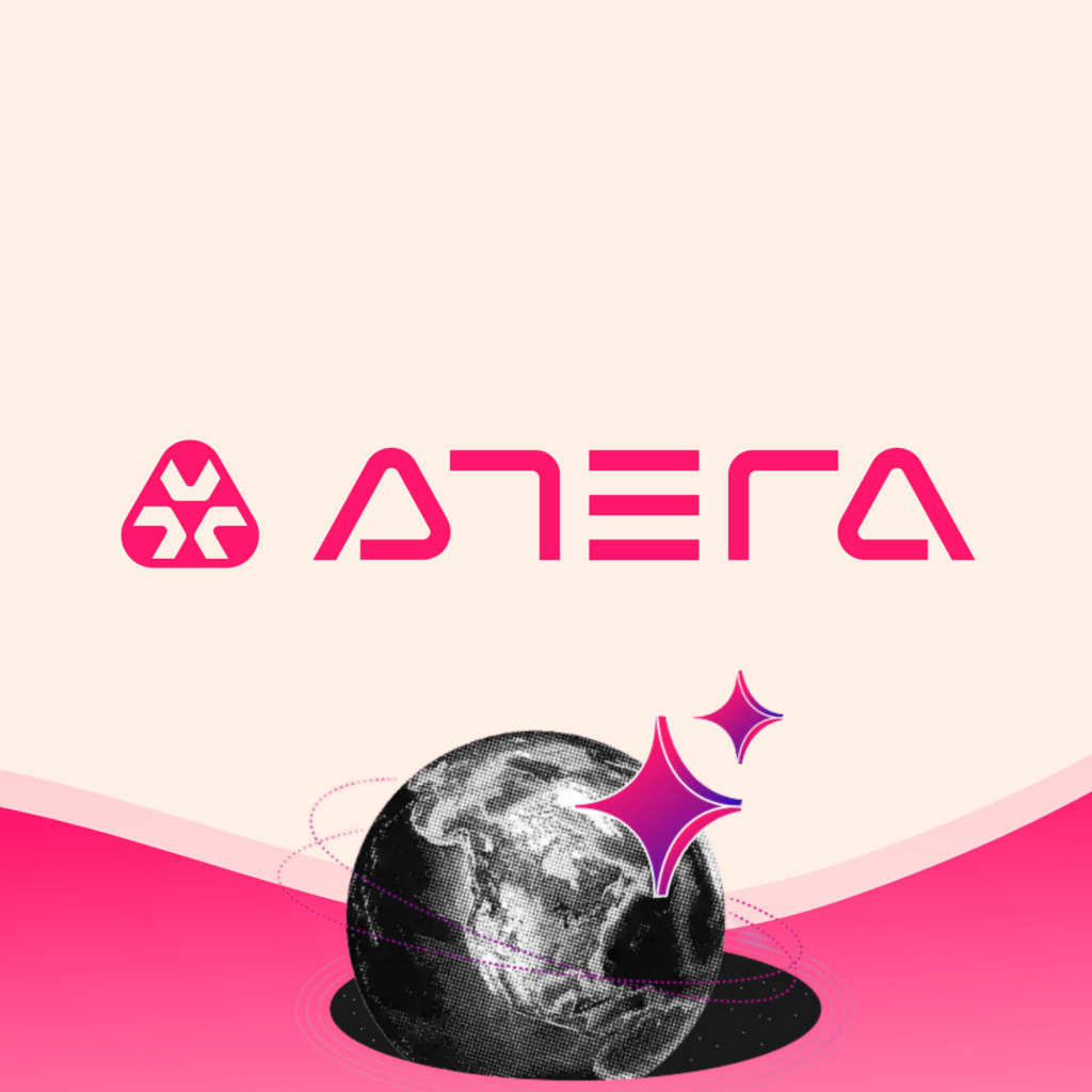 Logo officiel de la solution Atera RMM et PSA - Distributeur Hermitage Solutions