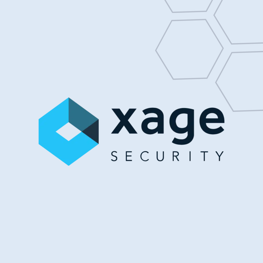 Logo Xage, solution de sécurité Zero Trust pour les MSP distribuée par Hermitage Solutions.
